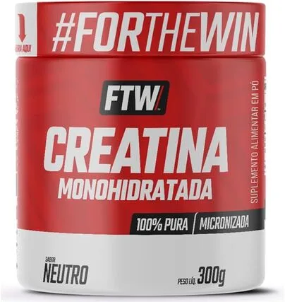 FTW Creatina Monohidratada 100% Pura