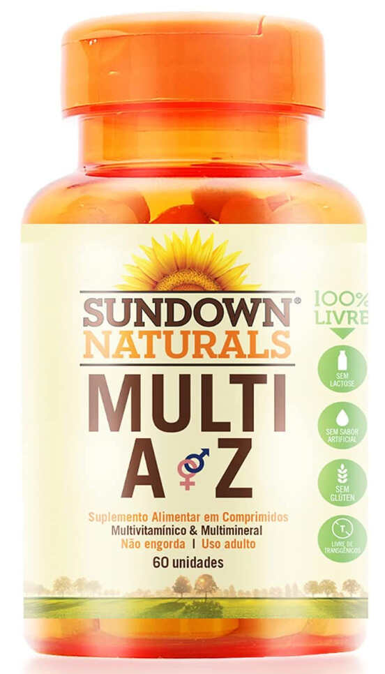 Sundown Natural Multi A-Z Multivitamínico